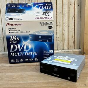 PIONEER / パイオニア DVDマルチドライブ DVR-A12J-bk 長期保管品 現状販売 USED DVD-RAM対応