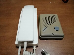 アイホン ワンタッチドアホン IE-1AとA-55のセット 動作品 インターホン