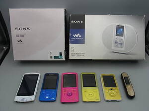 51/SONY ウォークマン 8点 まとめて NW-S14K S644K A865 E083 S764 S774 S636F E042 動作未確認ジャンク品