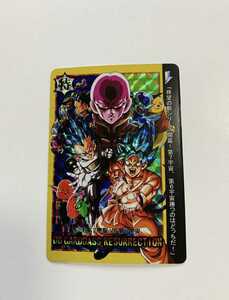 ドラゴンボールカードダス 第7宇宙vs第6宇宙 未使用美品硬化ケース付き海外製