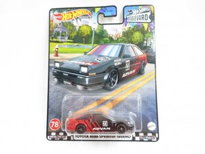 t4t/024 ホットウィール TOYOTA AE86 SPRINTER TRUENO トヨタ ハチロク 78 ブールバード