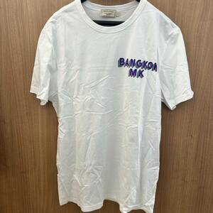 MEISON KITSUNE メゾンキツネ S/S Tシャツ SPBKU00101 ホワイト Lサイズ