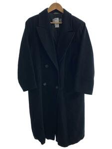 MAX MARA◆イタリア製/銀タグ/コート/-/ウール/BLK