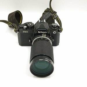 【T】 ニコン FM2ボディ×ZOOM-NIKKOR 35～135mm 1：3.5～4.5 レンズ付 一眼レフ フイルムカメラ