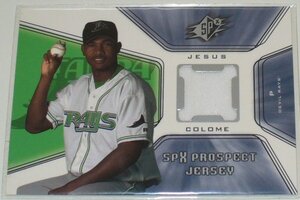 Upper Deck/SPX PROSPECT JERSEY/DEVIL RAYS*JESUS COLOME(127)