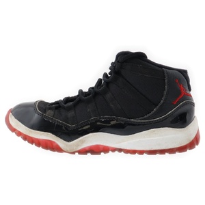 NIKE ナイキ PS AIR JORDAN 11 RETRO BRED 378039-061 エアジョーダン11 ブレッド ハイカットスニーカー ブラック US2Y/21cm