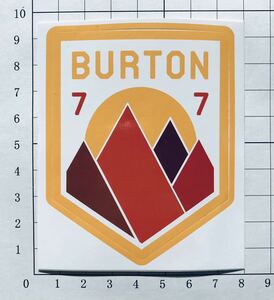 BURTON SNOWBOARDS 1977 Reprint ステッカー バートン スノーボード 1977 復刻版ステッカー日本未入荷