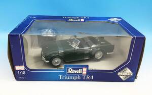 未開封 Revell 1/18 TRIUMPH TR4 METAL ミニカー 自動車 玩具 おもちゃ コレクション トライアンフ レベル