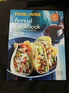 料理本 インテリア 資料 food&wine Annual cook book 2011 洋書 美品