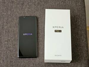 【美品】Xperia PRO-I　XQ-BE42 SIMフリーモデル　マクロレンズ・スマホ三脚・BTリモコン付ビデオライト付き