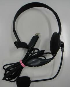 ヘッドフォン ELECOM 　片耳マイク付き　使用頻度少　 リモートワーク