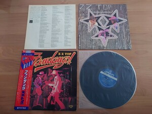 ★ZZ TOP★ ZZトップ★ファンダンゴ! Fandango!★帯付★OBI★中古LP★帯裏傷み