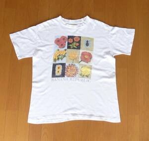 90s USA製 BANANA REPUBLIC SAFARI & TRAVEL バナナリパブリック フォト Tシャツ