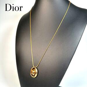 Christian Dior ビンテージ ネックレス トップ ゴールド クリスチャンディオール 金 ヴィンテージ vintage