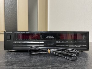 動作OK★パナソニック 2chスペアナ付き 7バンドグラフィックイコライザー SH-D5500 Panasonic