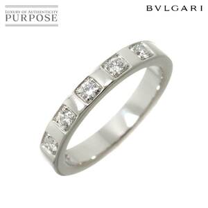 ブルガリ BVLGARI マリーミー 9号 リング ダイヤ 5P Pt プラチナ 指輪 Marry Me Ring 90249611