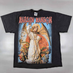 Marilyn Manson マリリンマンソン バンドTシャツ Tシャツ ビンテージスタイル【XL】