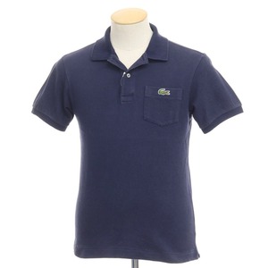 【中古】ラコステ LACOSTE 鹿の子コットン 半袖ポロシャツ 【サイズ2】