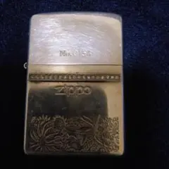 Zippo ライター No.0154 装飾的な花の模様