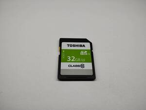 TOSHIBA　32GB　SDHCカード　フォーマット済み　SDカード　メモリーカード