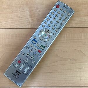 HITACHI 日立 純正 DVD VIDEO プレーヤー リモコン DVL-RM8 ビデオ 再生機器 美品