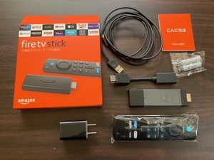 ☆ 動作確認済 欠品なし amazon Fire TV Stick 第3世代 Alexa対応音声認識リモコン付属 第三世代 アマゾン ☆