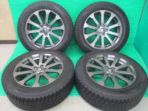 ☆バリ山☆DUNLOP WINTERMAXX SJ8 225/60R18 スズキ エスクード 純正【18×7J+45 5H-114.3】埼玉県発 現物確認OK♪4本set 225/60-18