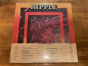 RIPPLE ST LP US ORIGINAL PRESS!! WHITE LABLE PROMO!! FUNK RAREGROOVE CLASSICS!! 希少プロモ