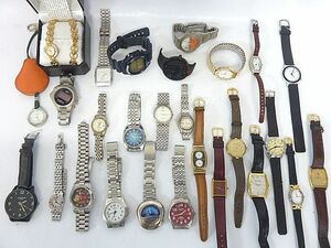 ts227 ジャンク現状品 腕 時計 様々 大量 まとめ メーカー 種類 SEIKO/CASIO/CITIZEN/J-AIX/SACOM/他 アナログ/デジタル 等 男性 女性