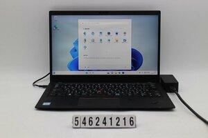 Lenovo ThinkPad X1 Carbon 6th Gen Core i5 8350U 1.7GHz/16GB/256GB(SSD)/14W/FHD(1920x1080) タッチパネル/Win11 【546241216】