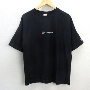 G■チャンピオン/Champion × BEAUTY&YOUTH UNITED ARROWS リバースウィーブTシャツ【S】黒/men