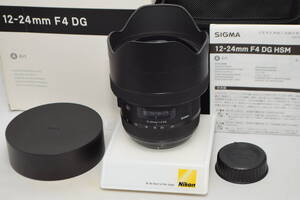 ★SIGMA シグマ 12-24mm F4 DG HSM Nikon ニコン用★元箱付