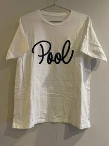 The pool aoyama 藤原ヒロシ(fragment)プロデュース ザプールアオヤマ　Tシャツ　Lサイズ