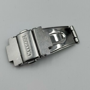 腕時計 部品 CITIZEN A412 4-T007066 バックル 中留め クラスプ 尾錠 ベルト バンド ストラップ