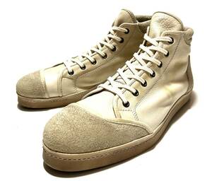 【新品】glamb Mind Sneaker（3）グラム レザー スニーカー ブーツ スウェード ビブラムソール