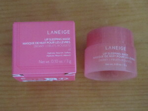 ☆ミニサイズ☆即決！新品！LANEIGE ラネージュ リップ スリーピング マスク ベリー 3g！！