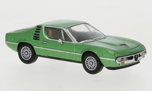 1/87 アルファロメオ モントリオール 緑 グリーン PCX87 Alfa Romeo Montreal metallic-light green 1970 1:87 新品 梱包サイズ60