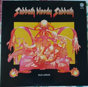 LP国内盤 black sabbath // Sabbath bloody Sabbath 1978年発売 解説歌詞付き