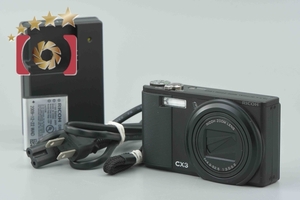 【中古】RICOH リコー CX3 コンパクトデジタルカメラ シャッター回数僅少