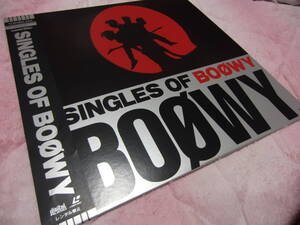 SINGLES OF BOOWY （レーザーディスク）