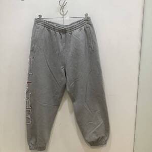 SUPREME シュプリーム　2024s/s ×NIKE SWEAT PANTS ナイキ　スウェットパンツ　グレー　サイズ　XL 671435