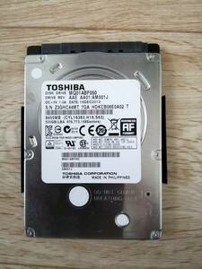 東芝 TOSHIBA 2.5型HDD SATA 500GB MQ01ABF050 