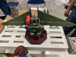 ガレージキット　チョロ Q ダグラム　ラウンドフェイサーくん　AandF工房　ワンフェス