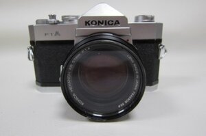 AC18◆KONICA FTA KONICA HEXANON AR 57mm F1.4 55Φ フィルムカメラ 中古