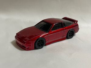 希少！1stカラー！ホットウィール hotwheels 日産 180SX RPS13 シンプルカスタム レイズ風ホイール シルビア 240SX ドリフト 後期 半目