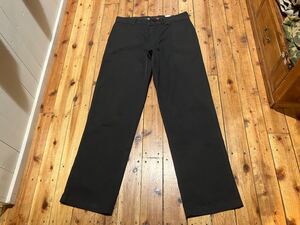 Dickies874 w34 黒　ワークパンツ　チノパン　100円スタート　売り切り　古着　ストレート　USA輸入　定番　 スラックス　work