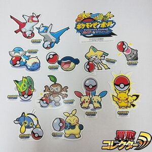 mJ793a [希少] ポケモン ピンボール ルビー&サファイア 紙製 販促用 POP? 12枚 ピカチュウ ラティアス ラティオス 他 | ホビー H