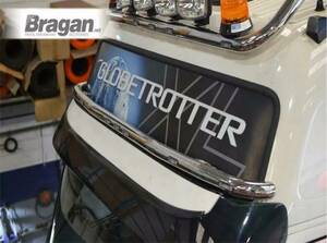 bragan ボルボ fh4 グローブトロッター バイザーバー LED 7個 セット メッキ トレーラー ステンレス デコトラ