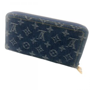 【中古】 LOUIS VUITTON ルイ・ヴィトン M82958　モノグラム デニム ジッピーウォレット 24023680 SA