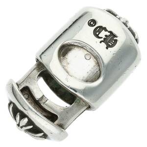 クロムハーツ Chrome Hearts LACESTPPRV1/レースストッパー シルバーネックレストップ 中古 SJ02